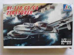ITALERI 1/72 049 MESSERSCHMITT Bf 110 C3/C4 ZERSTORER